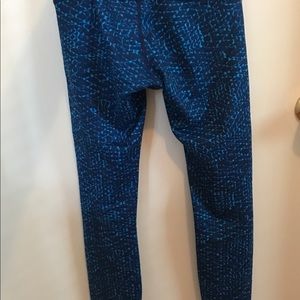 Lululemon patterned full length leggings