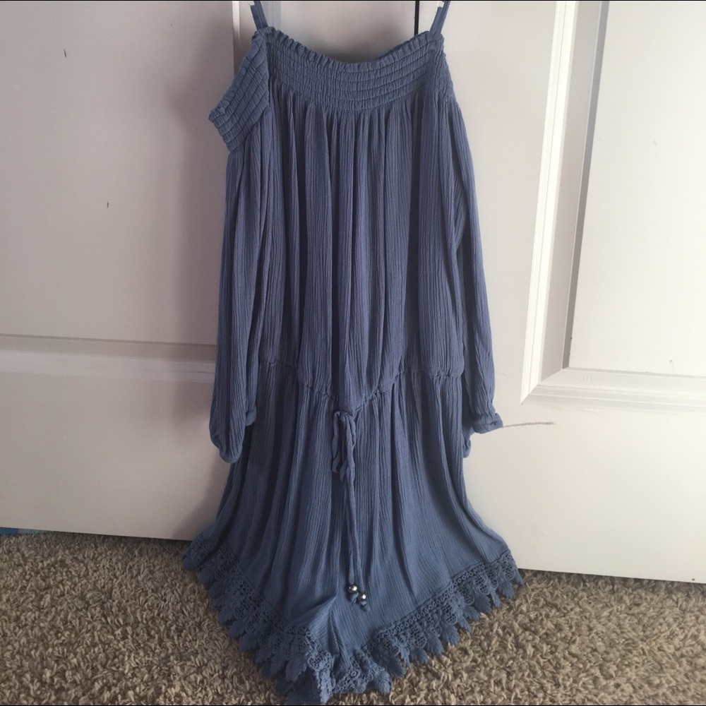 Cute blue romper
