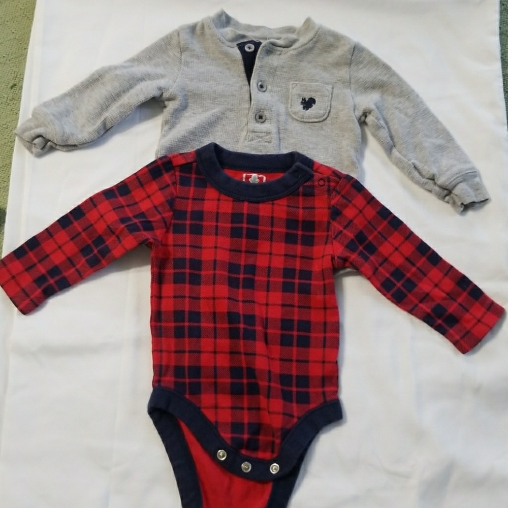 Thermal long sleeve onesies