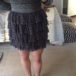 J crew lace skirt