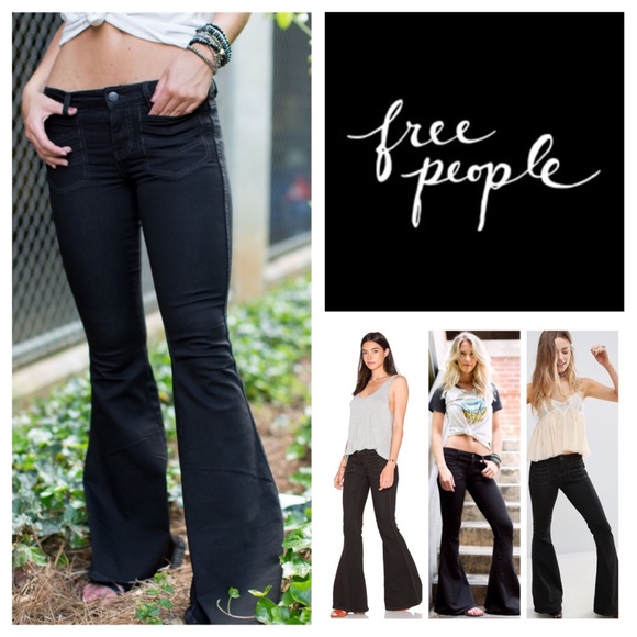 Free People Denim - Free People Stella Stretchy Flared Jeans.  NWT.