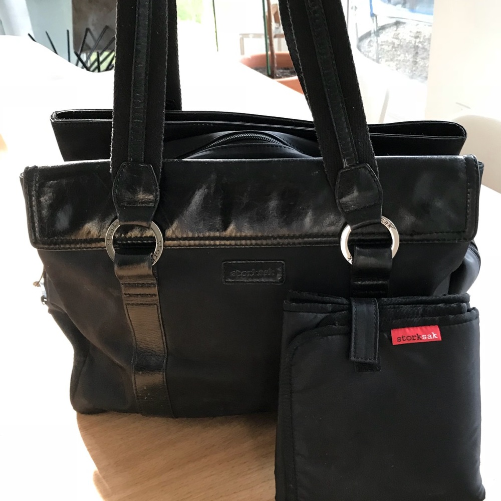 Storksak London Amelia Sectioned Diaper Bag