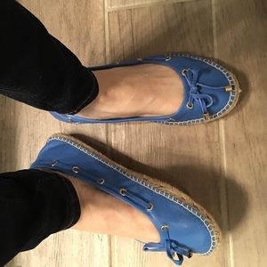 Michael Kors leather espadrilles shoes size 9 1/2