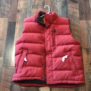 NWT Burnt Orange Men's Timberland Vest
