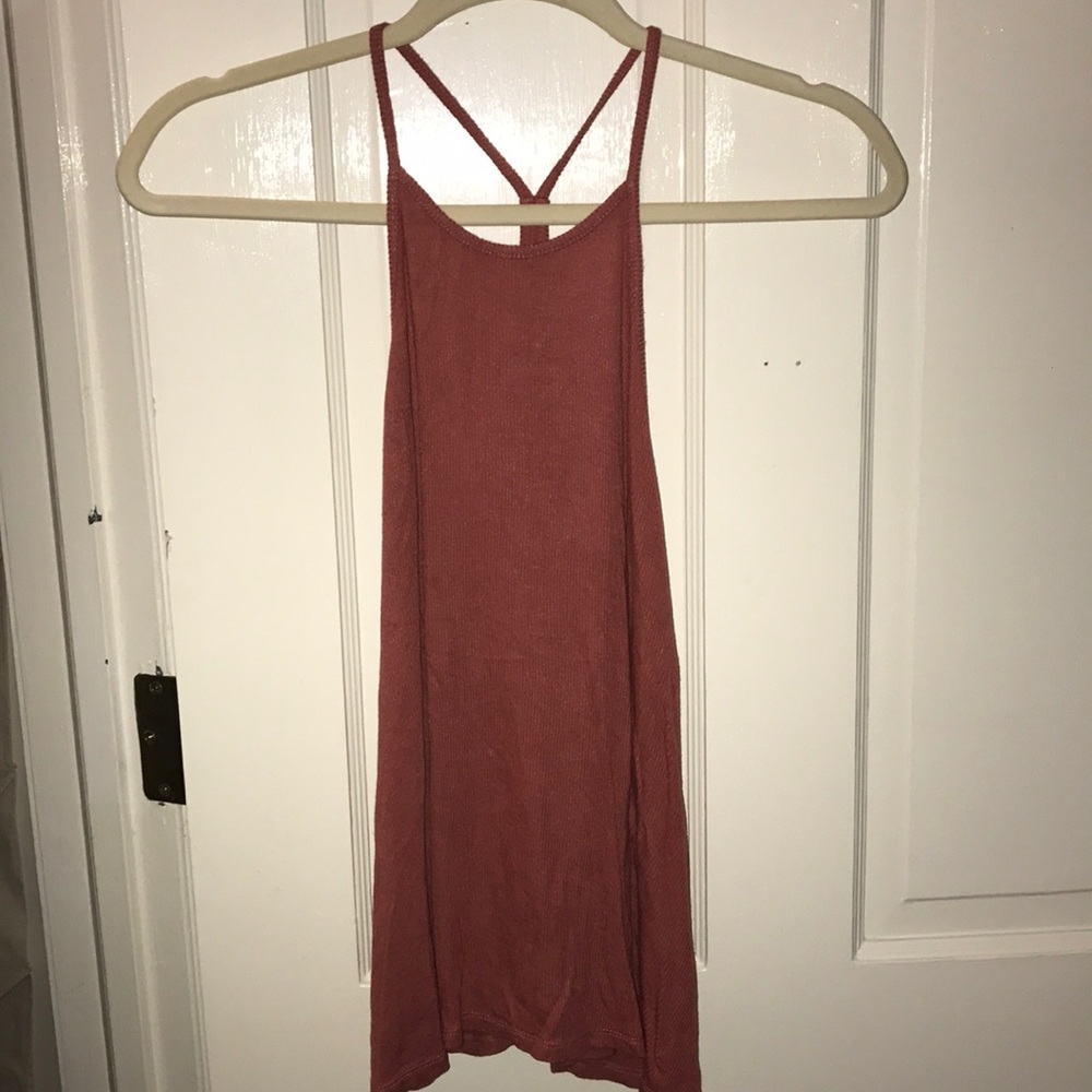 Old Navy ribbed racerback swing tank XS