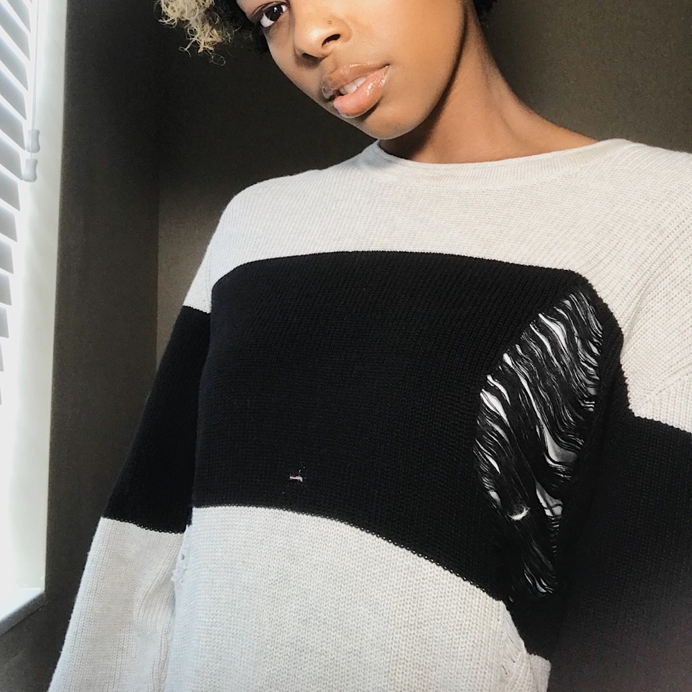 Ripped Sweater