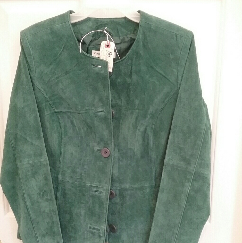 Genuine Suede Leather jacket #123 - Picture 2 of 3