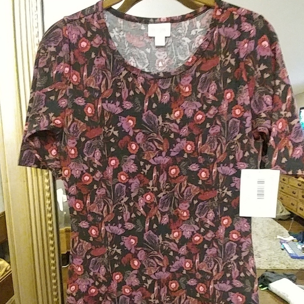 🆕LuLaRoe Julia dress great fall colors 🍂🍁