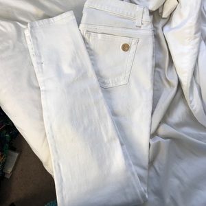 NWOT Michael Kors White Skinny Jeans