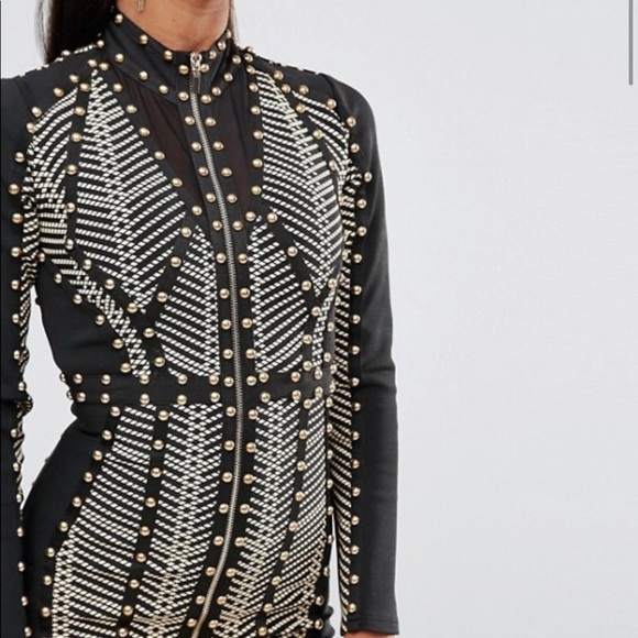 Studded Bandage Dress - Picture 6 of 6