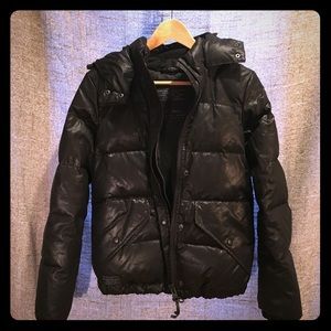 All Saints down bomber with wool lining