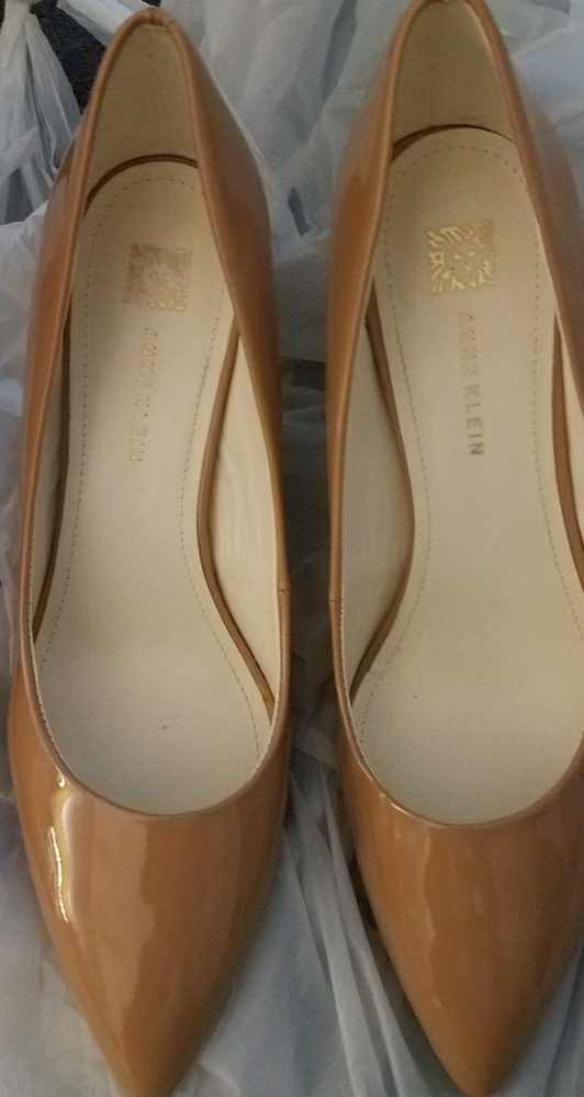 Anne Klein Tan heels