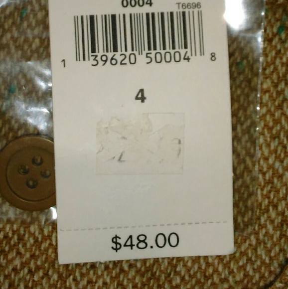 NWT Gap Wool Blend Beige Skirt Size 4 - Picture 7 of 7