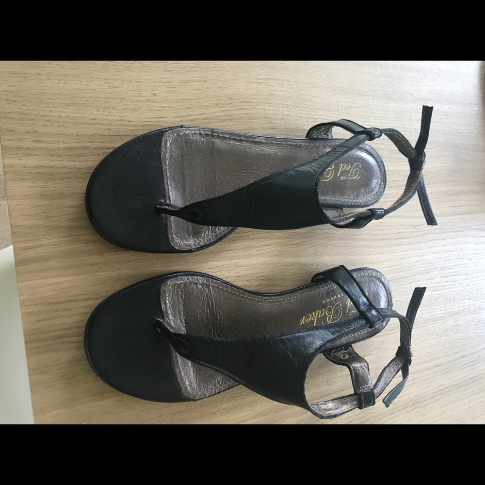 Ted Baker Black Sandals