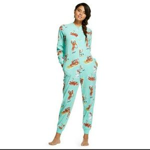 Nick & Nora Women's Pajama Set Downhill Monkeys