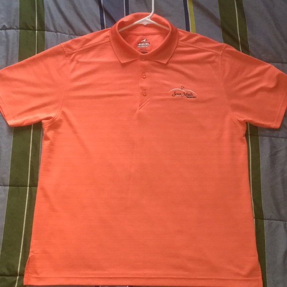 Sour Mash Memorial Golf Polo Orange Medium - Picture 2 of 6