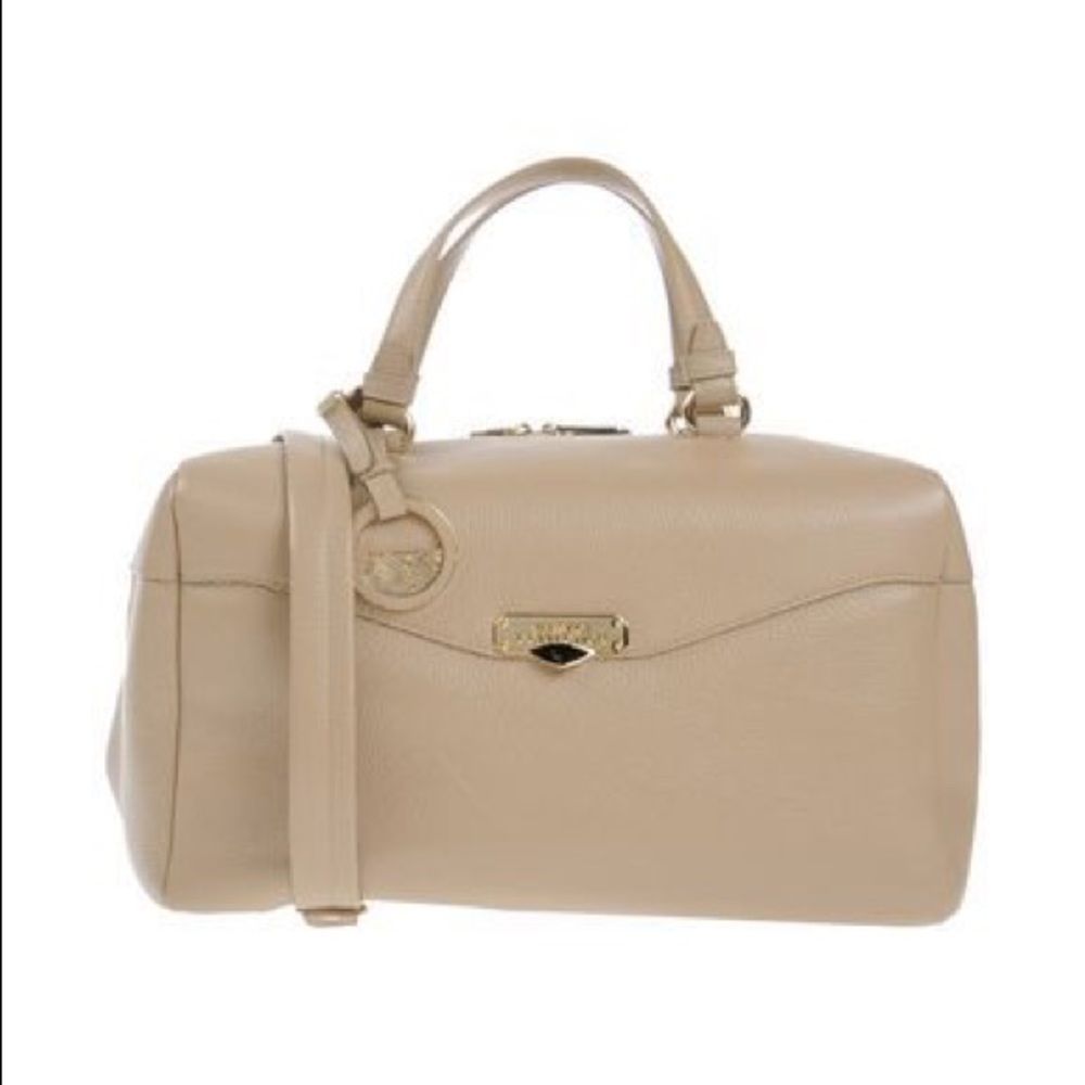 Versace Collection Beige Calfskin Handbag