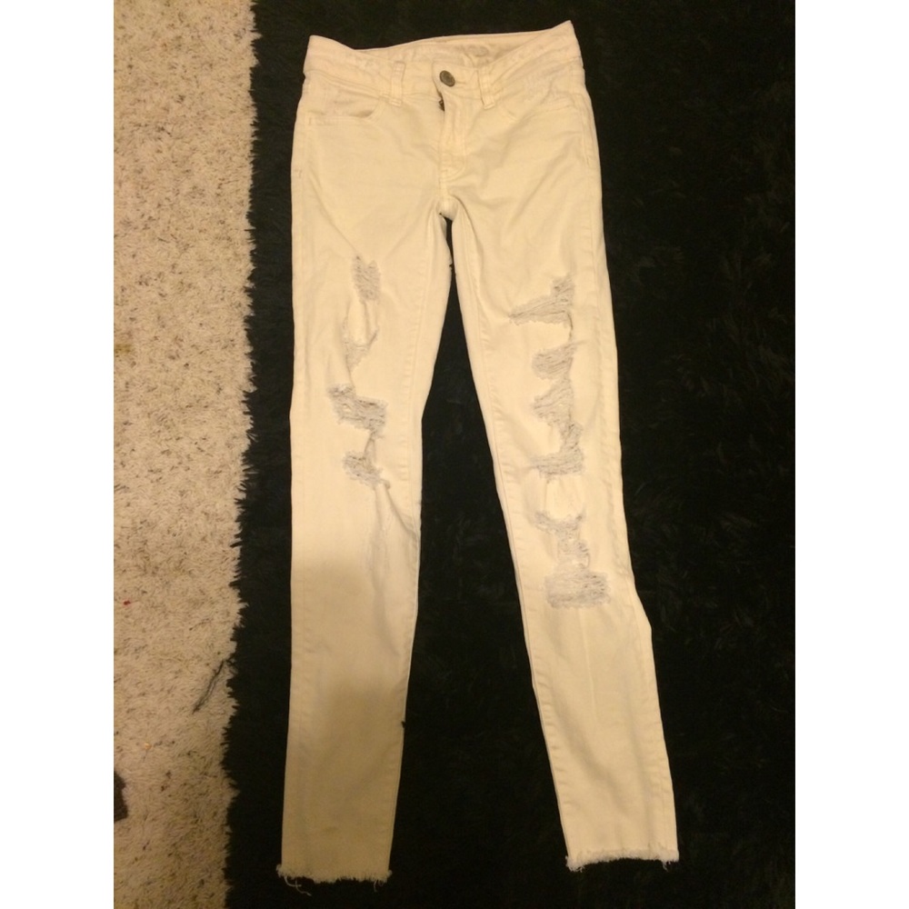 American Eagle Outfitters Ripped Jeans Size 00R