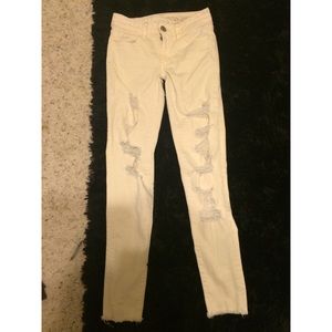 American Eagle Outfitters Ripped Jeans Size 00R