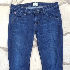 Hudson dark wash straight leg size 26