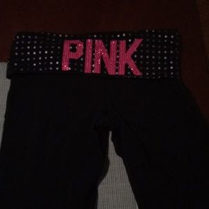 Victoria secret pink yoga pants size medium