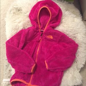 Toddler Girls North Face hoodie Jacket