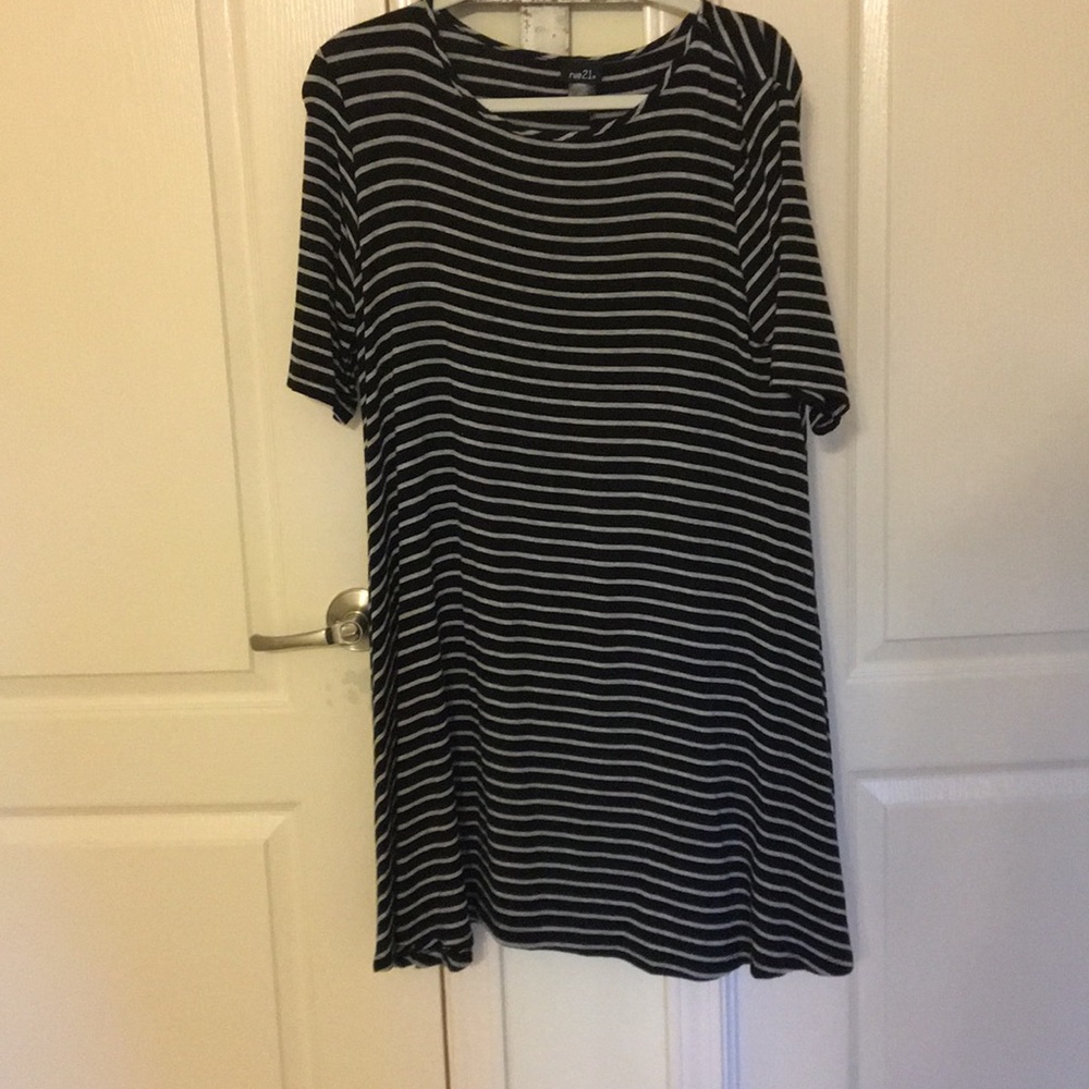 striped dress