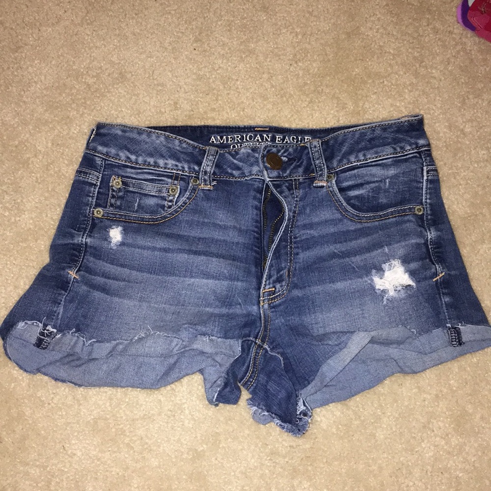 American eagle denim shorts