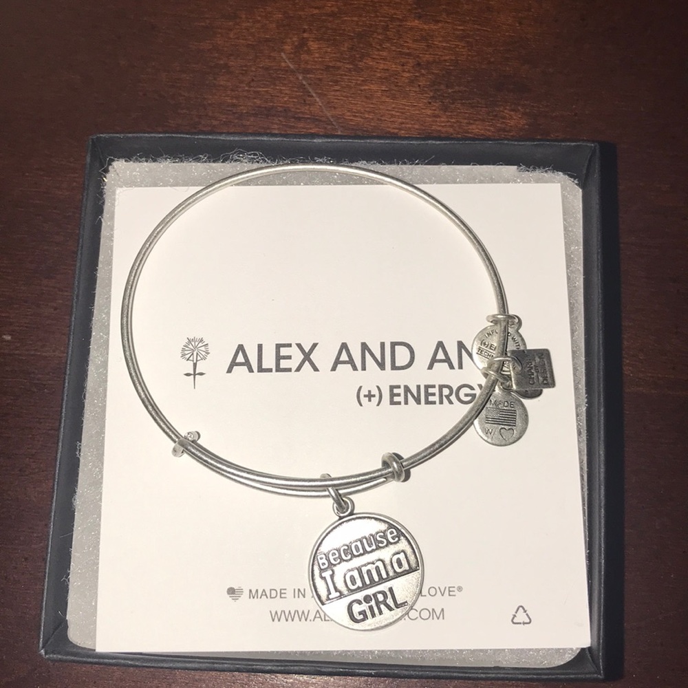 Because I am a girl alex and ani