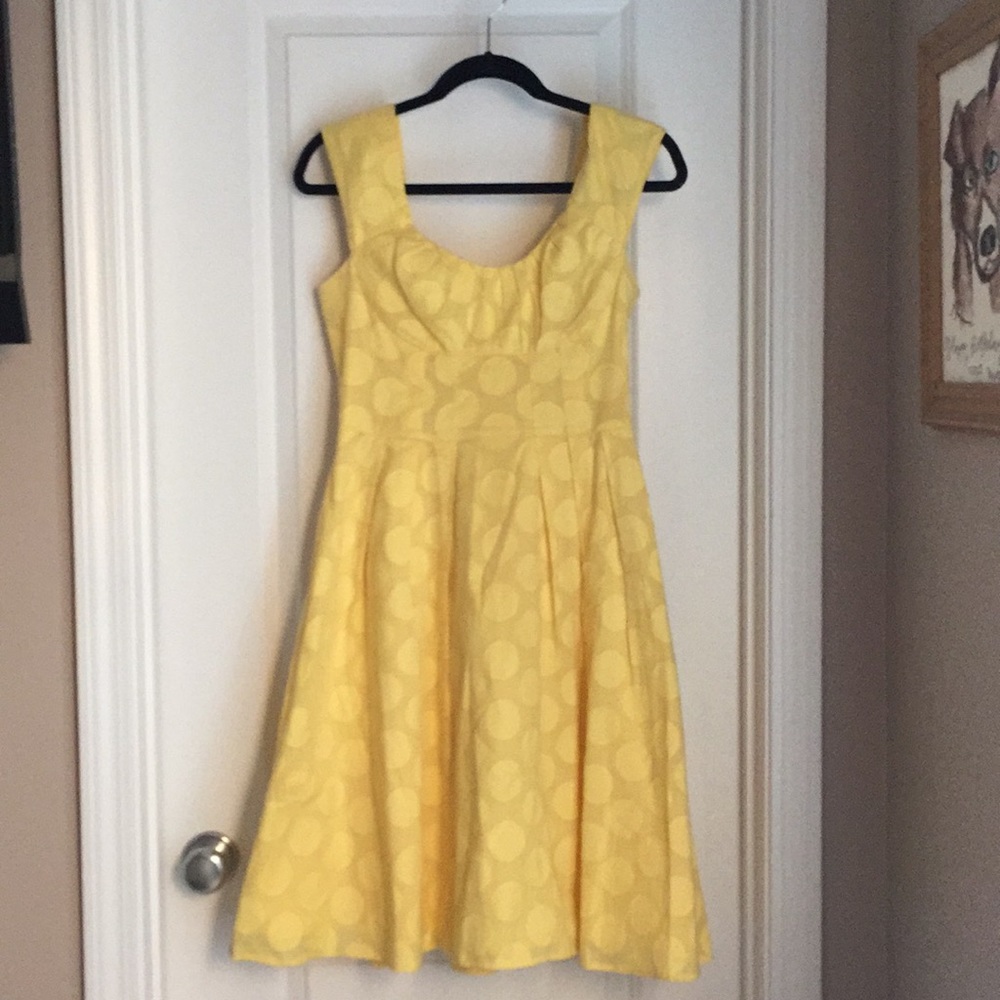 Yellow dress