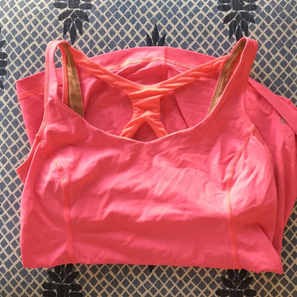 lululemon athletica Tops - Bright pink lululemon tank