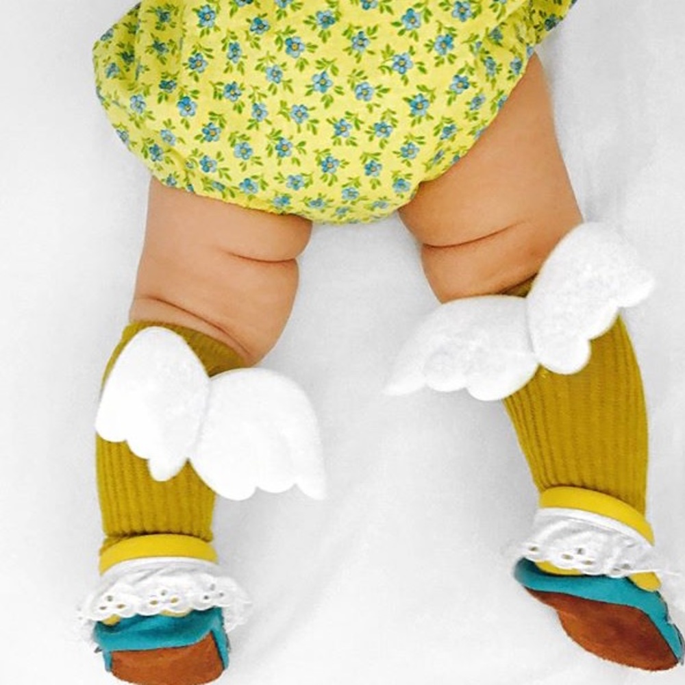 NWT Angel kids socks