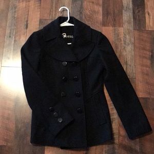 Size Small Guess Peacoat, Black
