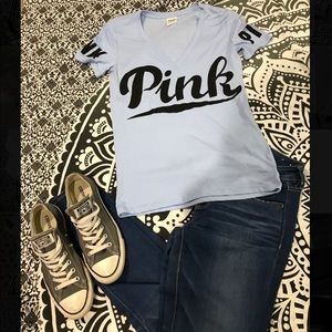 Pink V-Neck