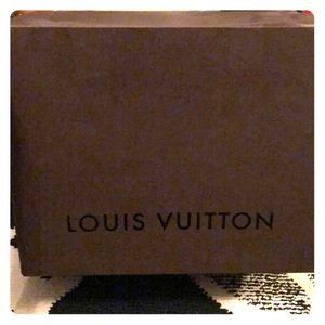 Louis Vuitton extra large bag box