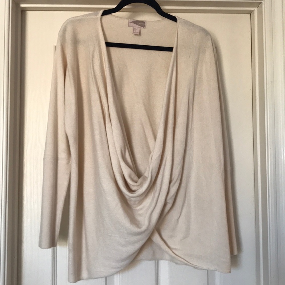 Cream sweater