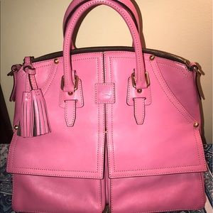 Dooney Baby pink Florentine clayton
