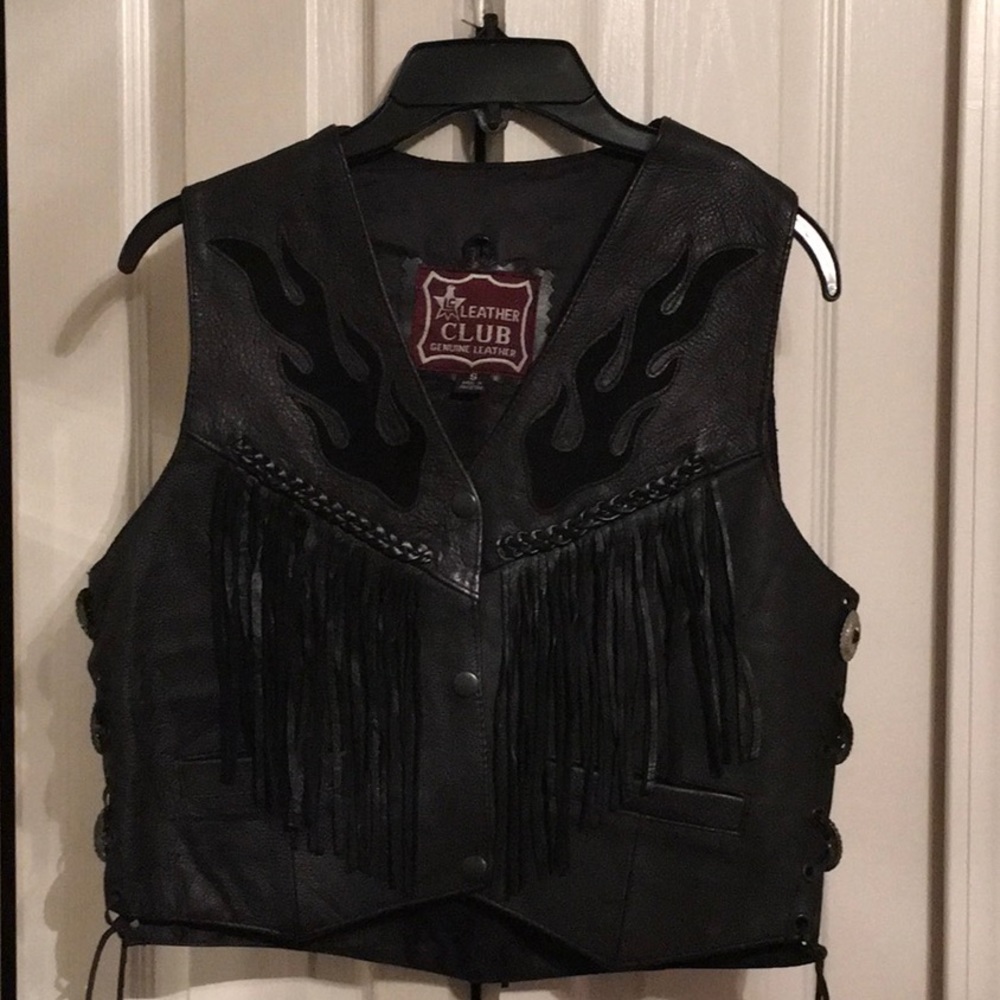 Leather Vest