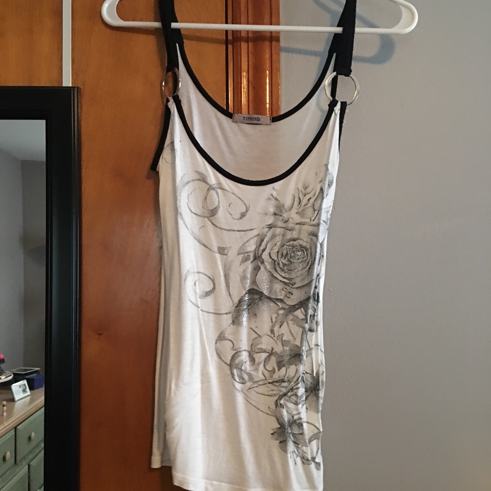 Floral tank top