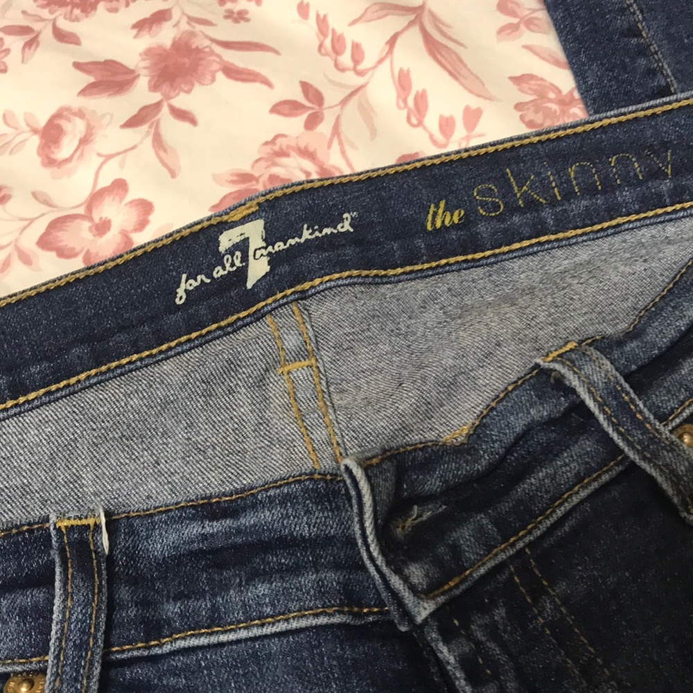 7 for all Mankind “the skinny jeans” size 30
