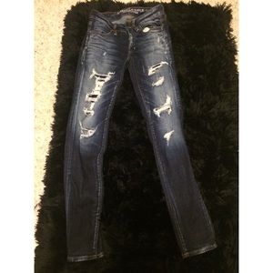American Eagle Outfitters Ripped Jeans 00R