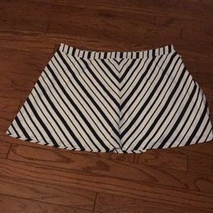 Lane Bryant size 28 chevron skirt new