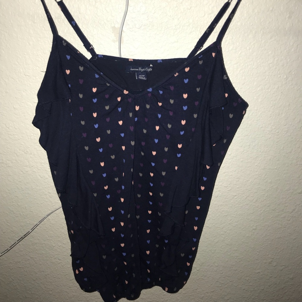 Blue tank top