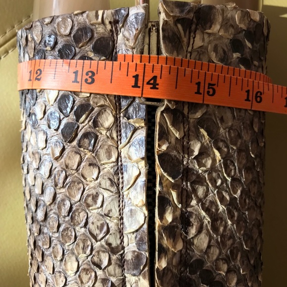 Genuine Python Leather Boots - Picture 6 of 8