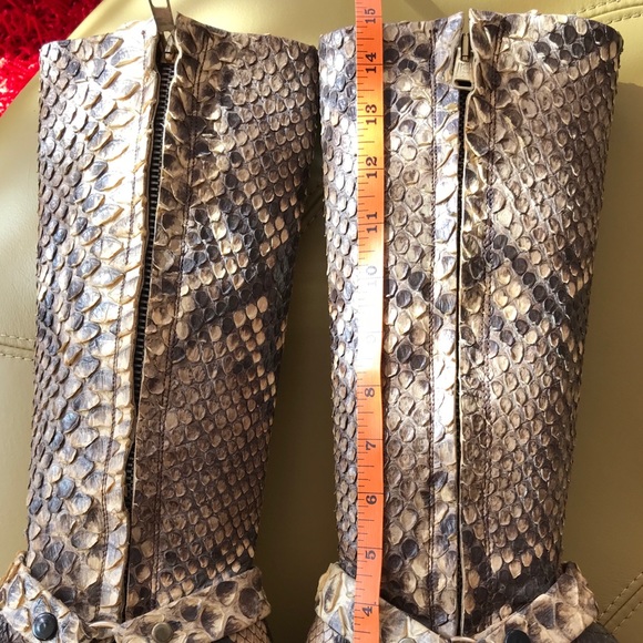 Genuine Python Leather Boots - Picture 7 of 8