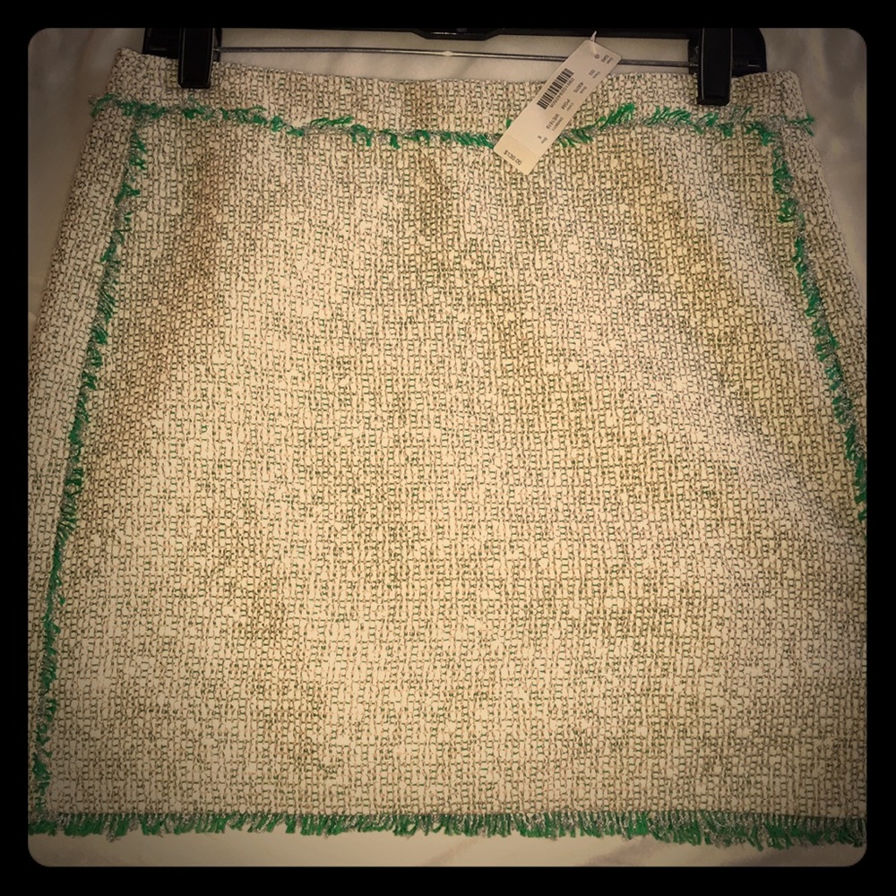 J. Crew tweed mini skirt
