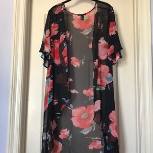 Floral kimono