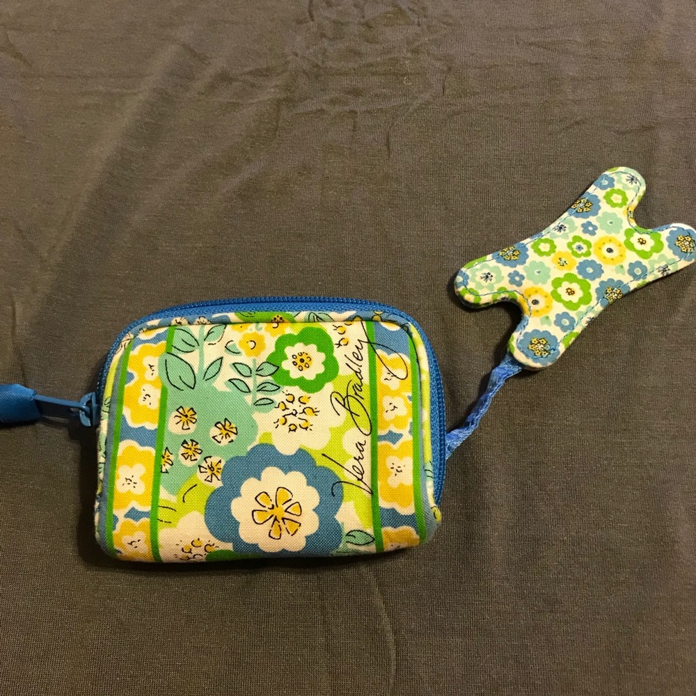 Vera Bradley Earbud Holder - English Meadow.