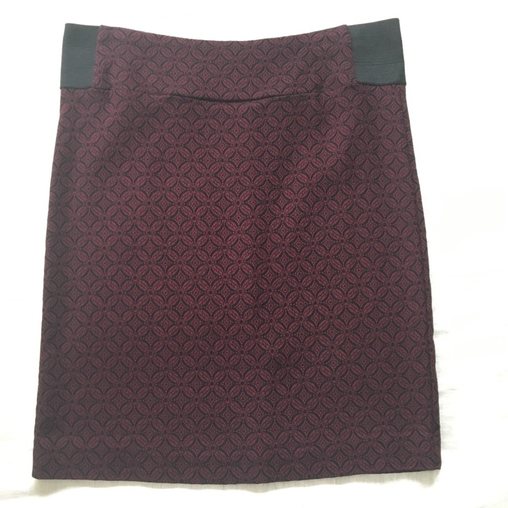 Margaret M Stitch Fix Jacquard Skirt