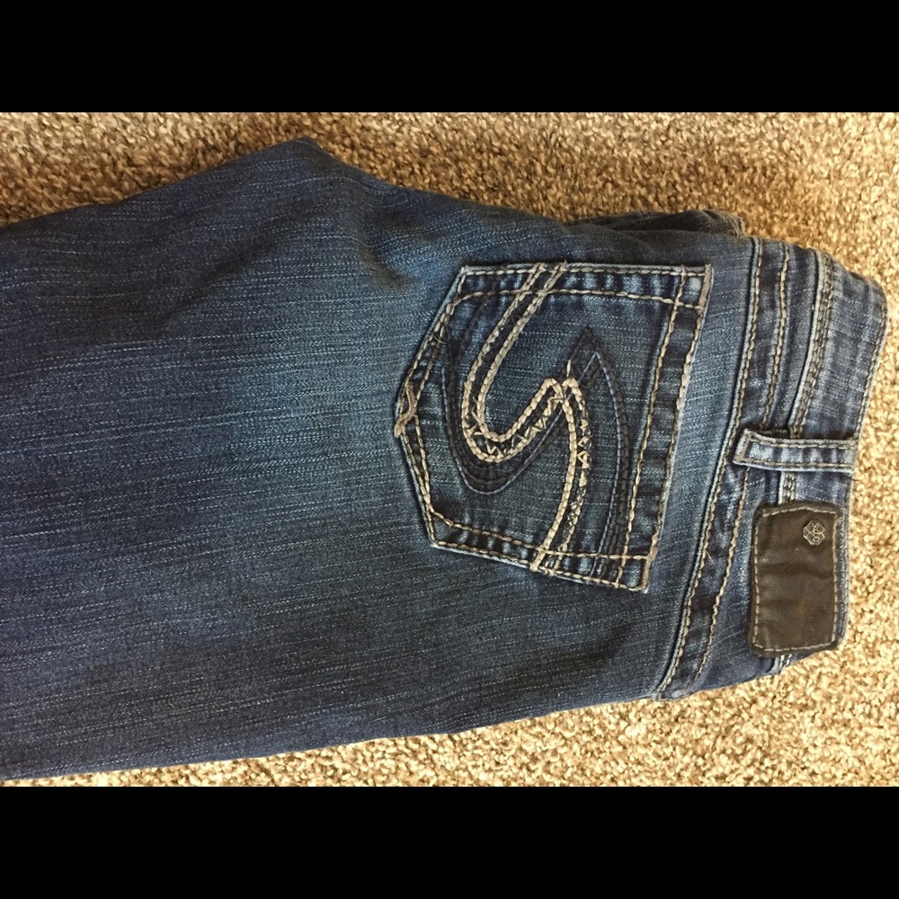 Tuesday silver jeans